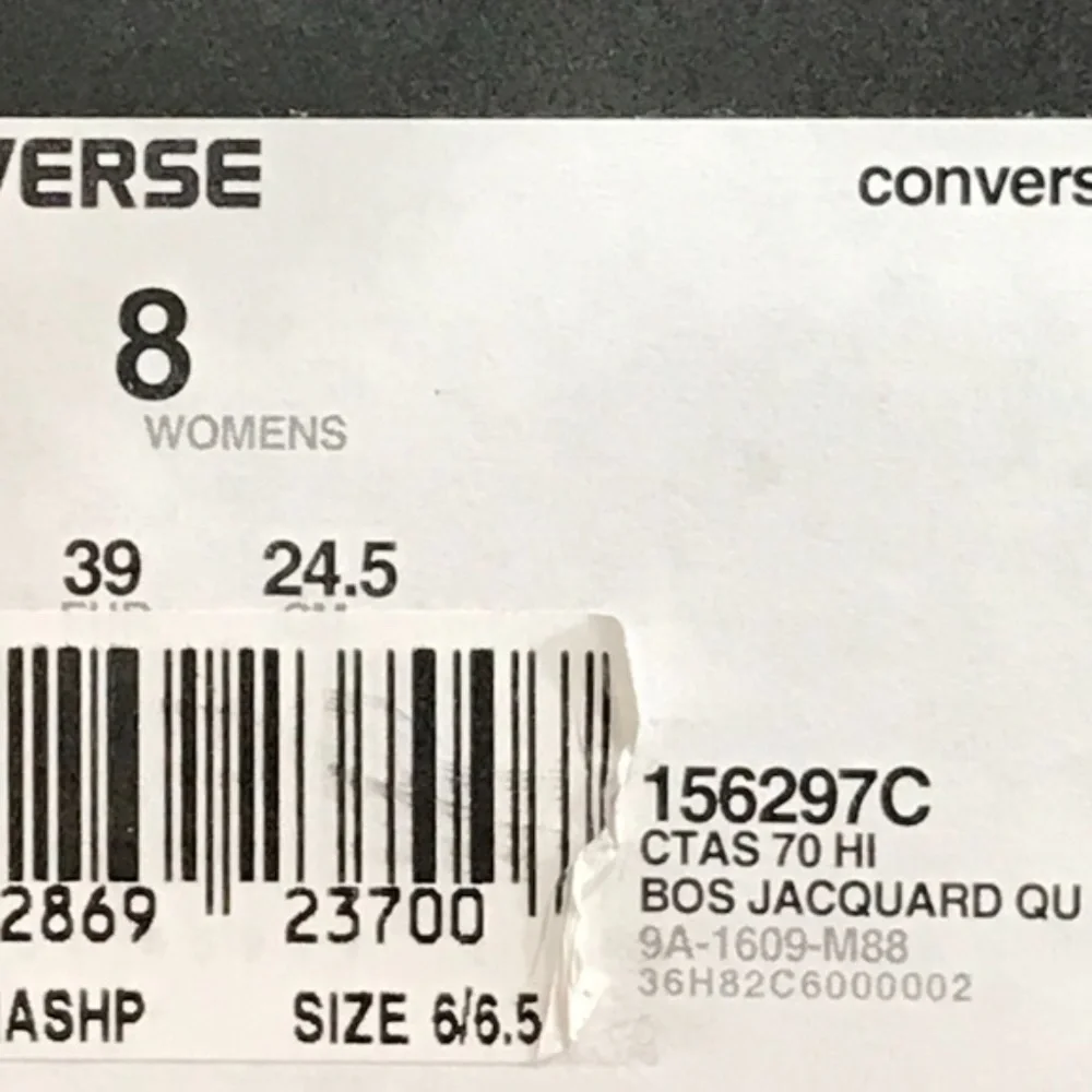 Converse CTAS 70 Hi Boston Jacquard Quilted Shoes - Picture 8 of 8